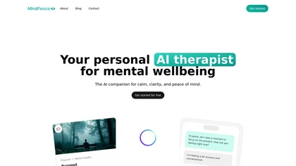 MindPeace - AI Therapist